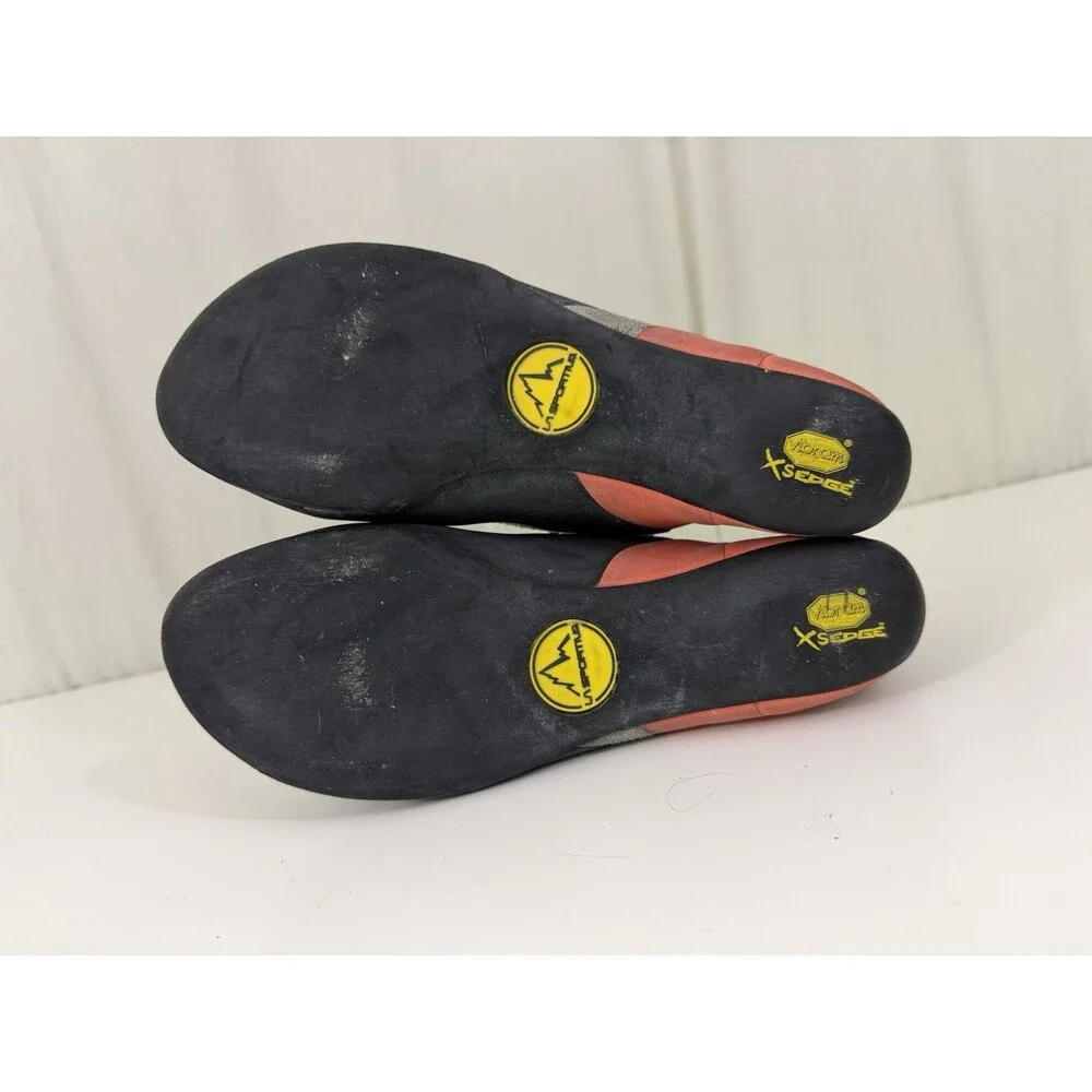 La Sportiva Finale XS Edge Beige Suede Climbing Shoes Sz 41 Womens 9.5 Men’s 8.5